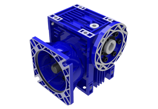 Imagem destaque do produto redutor de velocidade fcndko. A cor principal deste produto acionac é o azul.